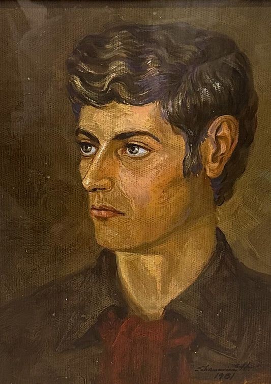 Portrait of Friend at Age of 25, 1981