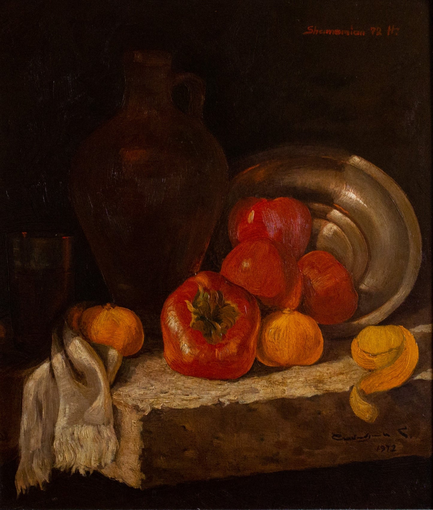 Still Life Persimmons, 1972