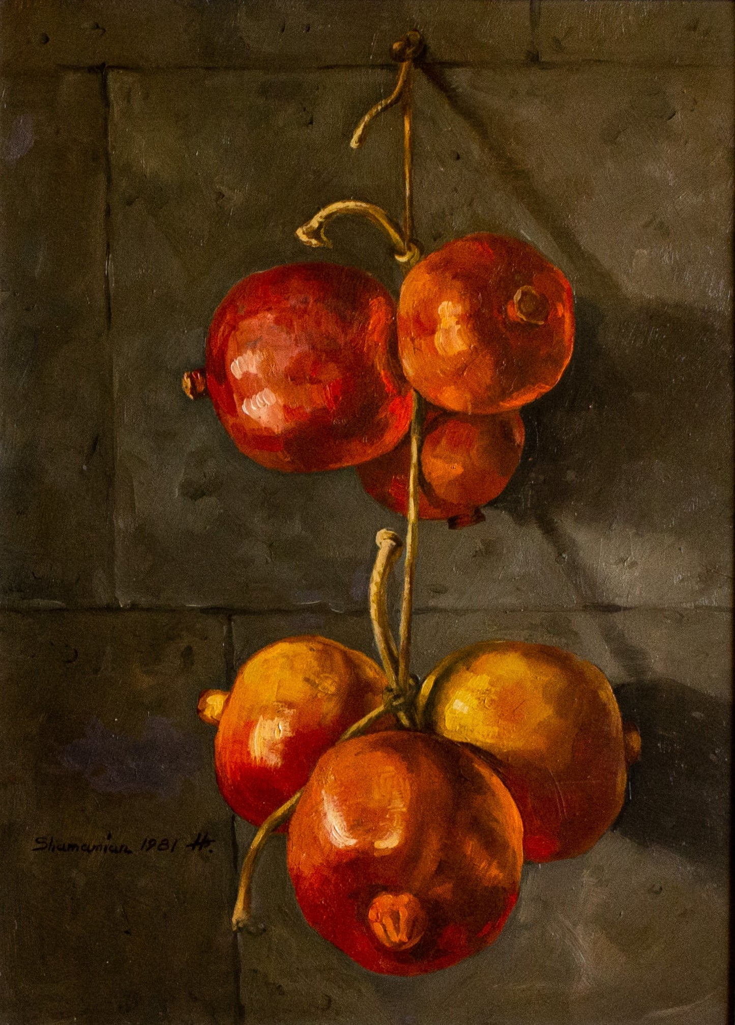 Still Life Pomegranate Branch, 1981