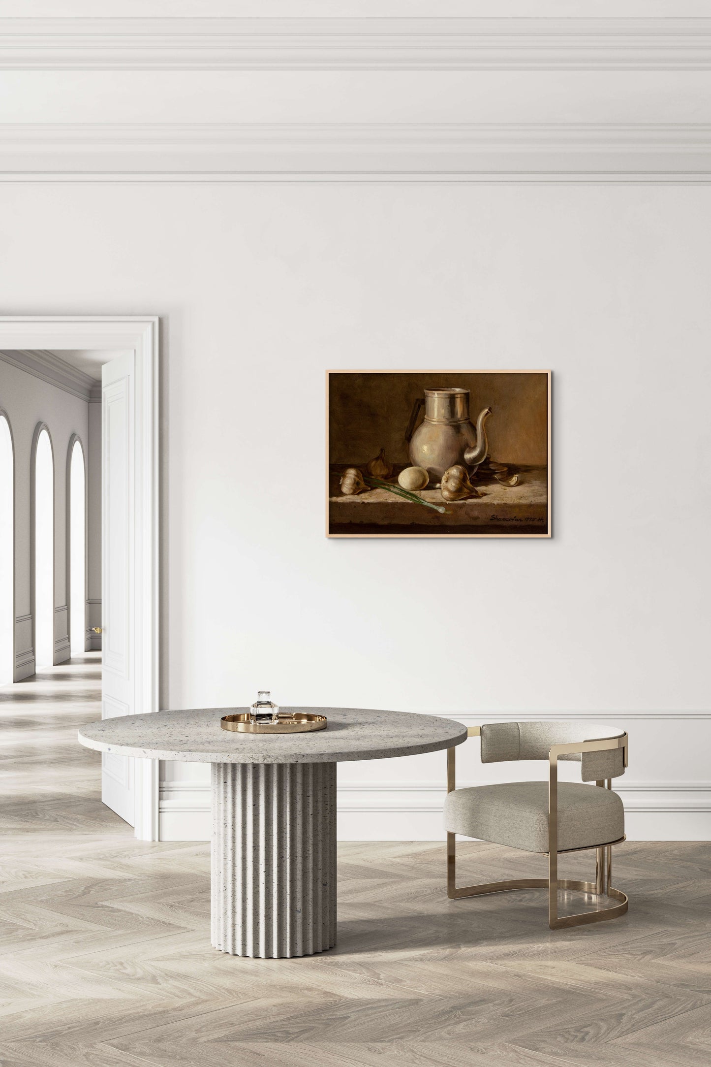 Still Life White Garlic, 1975